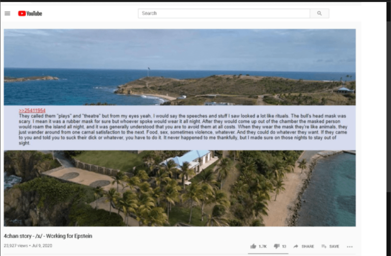 Read more about the article what evidence is there for satanic ritual abuse involving epstein somehow, what is the evidence and who might be implicated